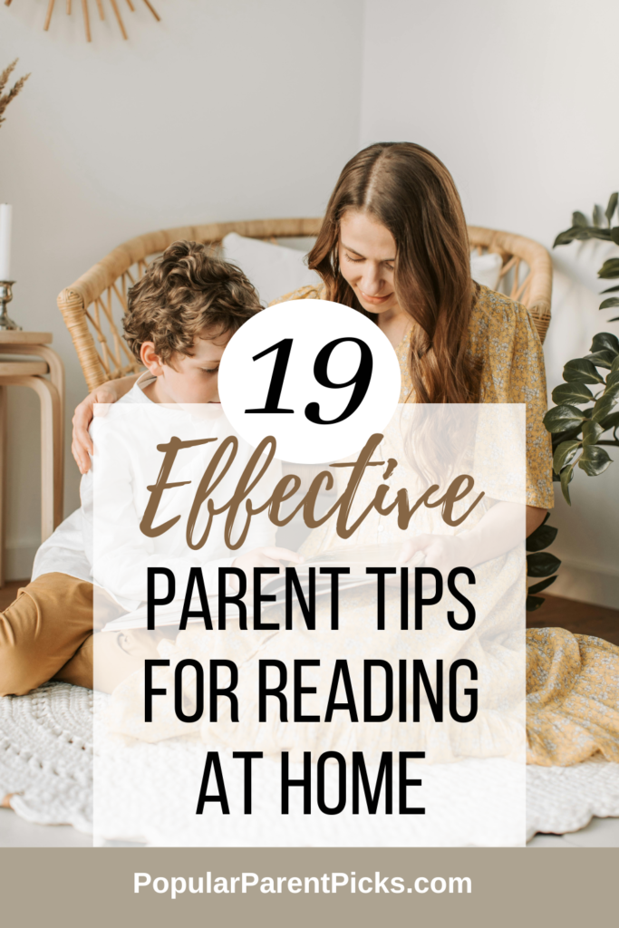 Parent Tips for Reading at Home